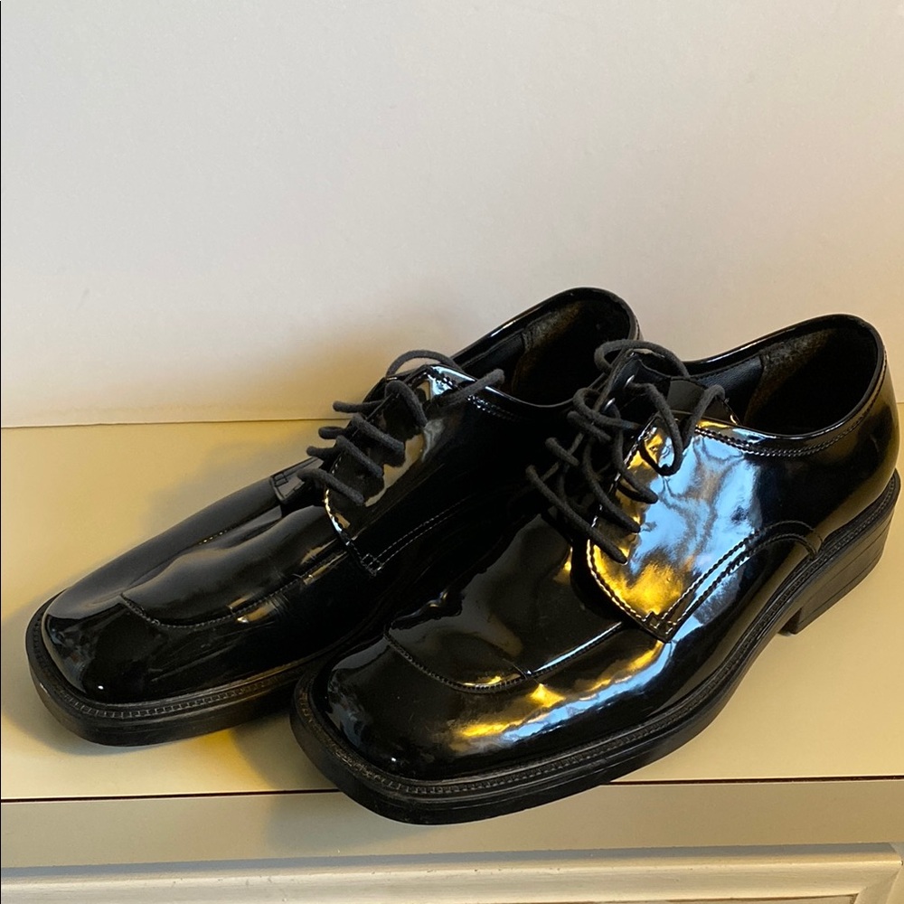 Men's Black Dress Shoes/prom patent leather